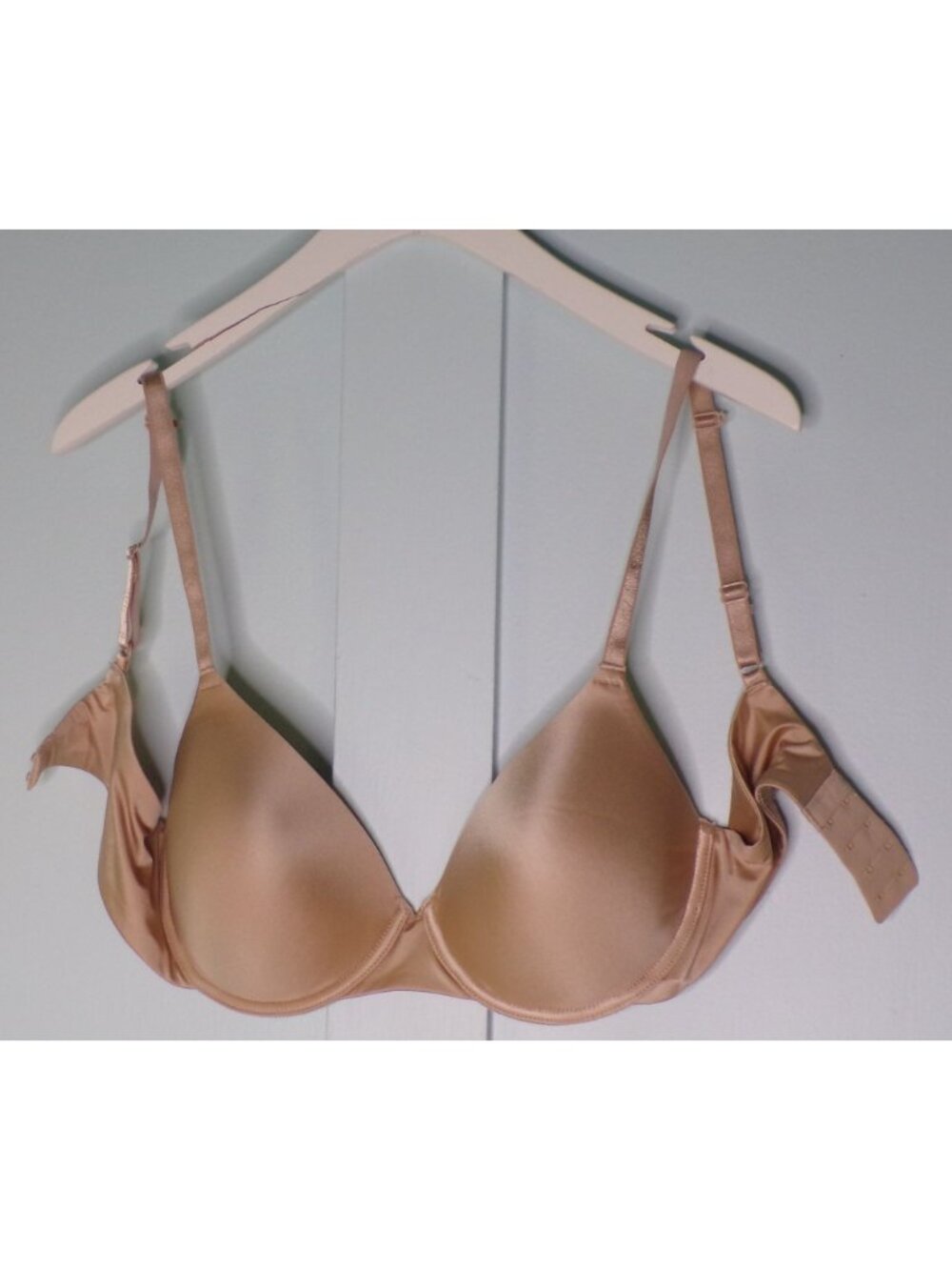🆕 NATORI EverFit Seamless Convertible T-Shirt Bra 36C Beige #721362 - Picture 9 of 9
